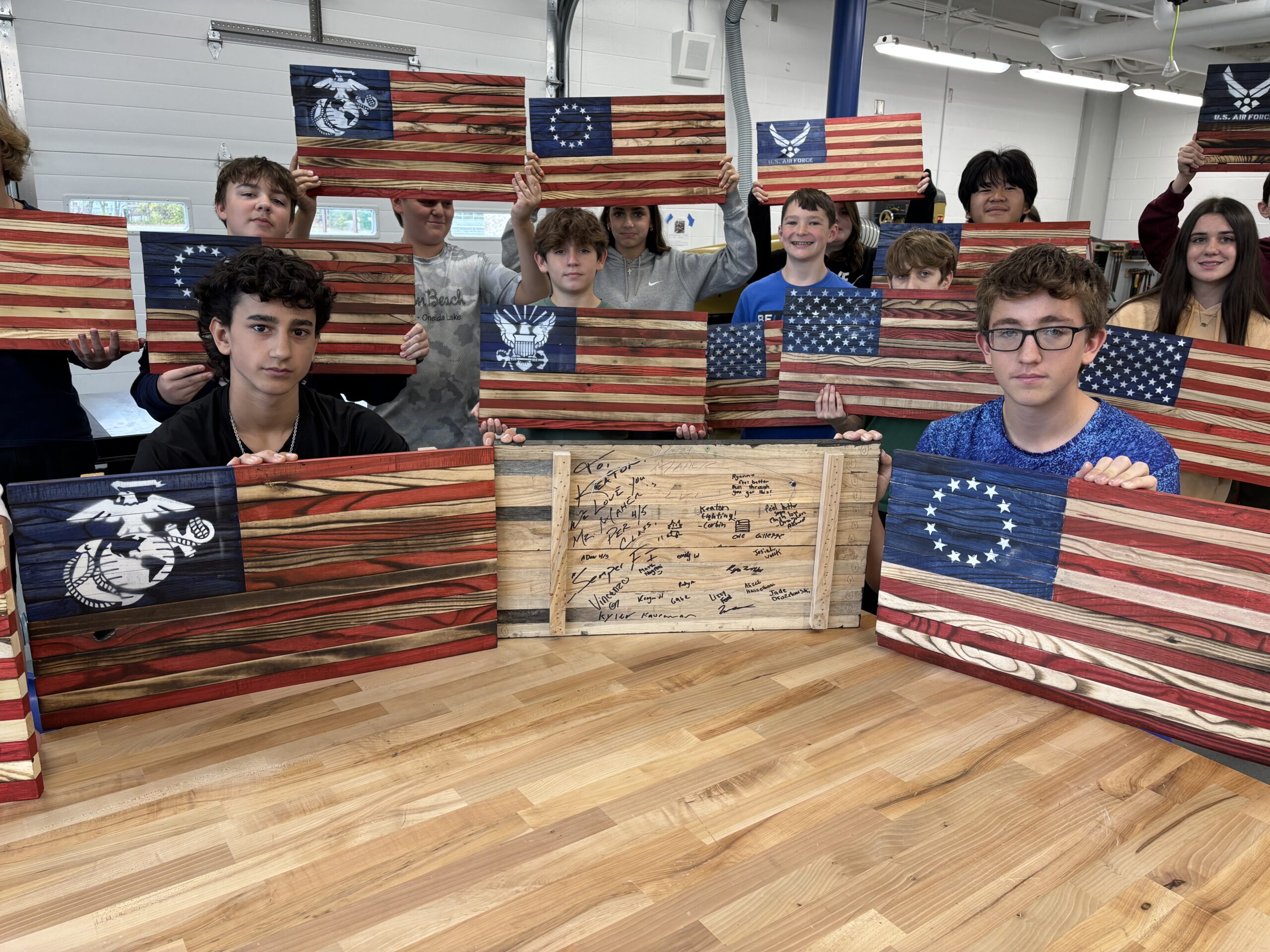 PAYING TRIBUTE TO VETERANS
