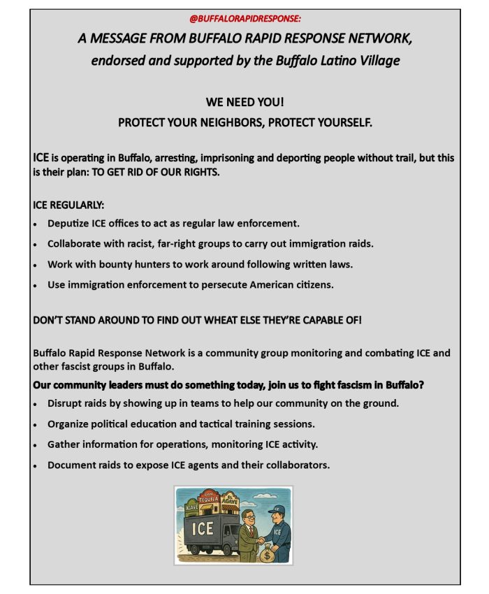 A MESSAGE FROM BUFFALO RAPID RESPONSE NETWORK