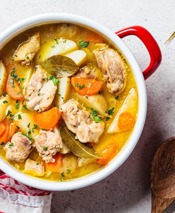 GUATEMALAN CHICKEN SOUP (CALDO DE POLLO)
