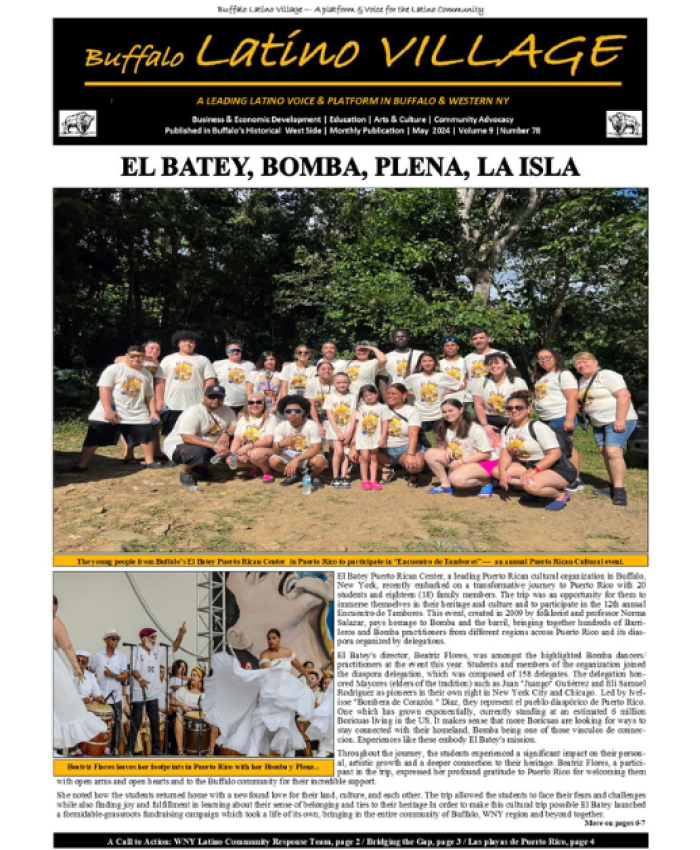 LATINO NEWSPAPER MAKES HIT IN LOCAL PUERTO RICAN/LATINO COMMUNITY